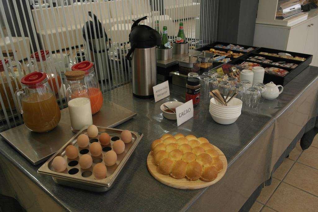Kleopatra Design Hotel Nápoly Étterem fotó